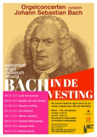 Poster Bach in de Vesting DEF